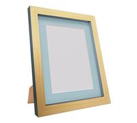 FRAMES BY POST Magnus Picture Photo Frame, Recycled Plastic, Beech/Dark Grey, 30 x 24-Inch, Image Size 24 x 16-Inch