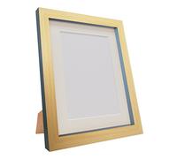 FRAMES BY POST Magnus Picture Photo Frame, Recycled Plastic, Beech/Dark Grey, 30 x 24-Inch, Image Size 24 x 18-Inch