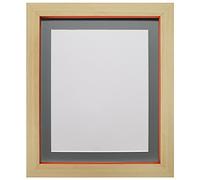 FRAMES BY POST Magnus Picture Photo Frame, Recycled Plastic, Beech/Orange, 30 x 24-Inch, Image Size 24 x 20-Inch