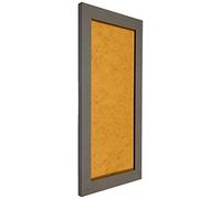 FRAMES BY POST Metro Dark Grey Picture Photo Frame Plastic Glass 50 x 23 cm, 50cm x 23cm