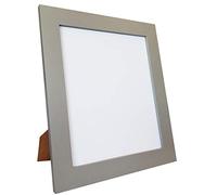 FRAMES BY POST Metro Light Grey Picture Photo Frame Plastic Glass 6" x 4"