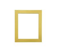 FRAMES BY POST Metro Picture Photo Frame Gold 40 x 40 cm Plastic Glass