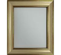FRAMES BY POST Scandi Picture Photo Frame Cream with Gold 6 x 4 Inch