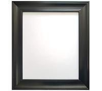 FRAMES BY POST Scandi Vintage Black Picture Photo Frame 36 x 24 inch (Plastic Glass)