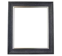 FRAMES BY POST Scandi Vintage Charcoal Grey Picture Photo Frame 16 x 12 inch