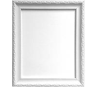 FRAMES BY POST Shabby Chic White Picture Photo Frame A2 (Plastic Glass)