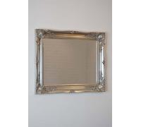 FRAMES BY POST Silver Shabby Chic Antique Style Rectangular Standard Size Poster Picture Frame complete with Plastic Glass size 20x16- Overall frame size 24x20 - ITV Show Supplier