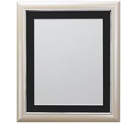 FRAMES BY POST Soda Picture Photo Frame, Plastic, Peach with Black Mount, 30 x 24 Image Size 24 x 16 Inch