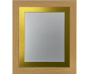 FRAMES BY POST Studio Oak Picture Photo Frame with Gold Mount 40 x 50 CM for Image Size 30 x 40 CM
