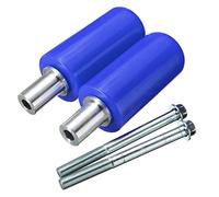 Frames Falling Protector Mushroom Bobbin Accessories 10mm For Universal Motorcycle Frame Slider Anti Crash Pad Motorbike Frames (Color : Blue)