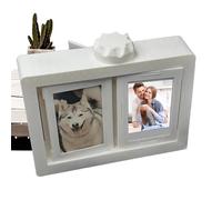 Frames for Photo Rotating Photo Album | 360 Degree Hand Crank Turning Ornaments 12-Card Holder for Living Room Bedroom Friends Family Couple Home Decor
