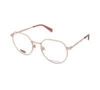 Levi's LV 1060 Men's Glasses, Rose-Gold, Size 52