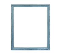 Frames & Mirrors 4U Crown Bobbin Wooden Picture Frame 18x14 Inch in Mid Blue Frames & Mirrors 4U Mid Blue