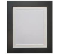 Frames & Mirrors 4U Metro Black Frame with Ivory Mount 45 x 30CM Image Size 14 x 8 Inch | Size: 45 x 30 cm Frames & Mirrors 4U Black 45 x 30 cm
