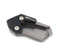 Frames Motorcycle Kickstand Extension Pad Foot Side Stand Pad Support Plate Pad replacement For KYMCO AK550 AK550 2017-2023 Fittings(Titanium)