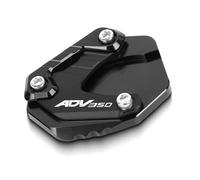 Frames Motorcycle Side Stand Pad For ADV350 2022 2023 2024 2025 Kickstand Foot Side Stand Enlarge Extension Plate Pad Fittings(BLACK)
