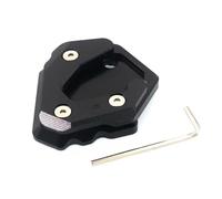 Frames Motorcycle Side Stand Pad For Benelli BJ250 BJ300 BJ302 BN250 BN300 BN302 Aluminum Kickstand Foot Enlarge Support Plate Fittings(BLACK)