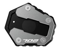 Frames Motorcycle Side Stand Pad For Benelli TRK702X TRK702 2022 2023 2024 CNC Aluminum Kickstand Foot Extension Support Plate Fittings(Titanium)
