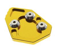 Frames Motorcycle Side Stand Pad For BMW K1200S K1200R K1300S K1300R K1200 1300RS CNC Kickstand Foot Extension Support Plate Fittings(Gold)