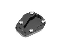 Frames Motorcycle Side Stand Pad For CFMOTO 450MT MT450 CF450MT 2024 2025 Kickstand Foot Extension Support Plate Enlarge Fittings(BLACK 1)