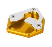 Frames Motorcycle Side Stand Pad For CRF1000L Africa Twin DCT 2016-2018 Kickstand Foot Extension Support Plate Enlarge Fittings(Gold)