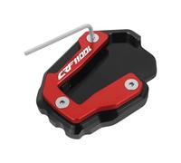 Frames Motorcycle Side Stand Pad For CRF1100L CRF1100 L Africa Twin Adventure Sports DCT Kickstand Extension Plate Fittings(RED)
