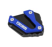 Frames Motorcycle Side Stand Pad For Goldwing 1800GL 1800 F6B GL1800 Foot Side Stand Enlarge Extension Foot Pad Plate Fittings(BLUE)