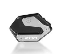 Frames Motorcycle Side Stand Pad FOR MT-07/Moto Cage/Tracer7GT/XSR700 XSR700 XTribute YZF-R7 Kickstand Extender Foot Fittings(Titanium1)
