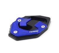 Frames Motorcycle Side Stand Pad For Tenere700 2019-2020 CNC Aluminum Kickstand Foot Enlarge Extension Support Plate Fittings(BLUE)