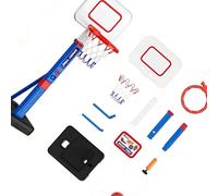 Frames Small Poolside Goal Basketballs Hoops Indoor Outdoor Toy for Poolside Play Adjustable Heights Frames