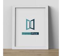 FramesPlus 8"x6" (20.3 x 15.2cm), Wall or Tabletop Display, Shatterproof Styrene Front, White