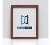 FramesPlus A3 Black Frame -11.7x16.5 Inch (29.7x42 cm), A3 Picture Frame, Black Picture Frames, Black Photo Frame, A3 Photo Frame, Black A3 Frame,Various Colour, Dark Teak