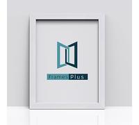 FramesPlus A3 White Frame -11.7x16.5 Inch (29.7x42 cm), A3 Picture Frame, White Picture Frames, White Photo Frame, A3 Photo Frame, White A3 Frame,Various Colour, White