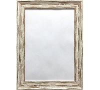 FramesPlus Walnut 60x60cm Vintage Distressed Picture Frame Shabby Chic Wood-Effect Photo Frame with Shatterproof Glazing