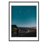 Frametory, 18x24 Aluminum Picture Frame - 18 x 24 Black Frame with Removable Mat for 16 x 20 Photo - 24 by 18 Durable Metal Frame with Real Glass - Sawtooth Hanger for Easy Wall Display - 1 Pack