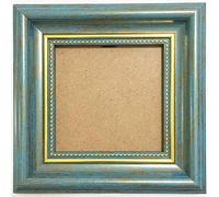 FRAMEWOLD Picture Frames 3.5x3.5 Blue Square Photo Frame Desktop Display Mount on the wall.The front opening size 2.9x2.9.Plastic Panel (not Glass), Plastic Packaging (not Carton Packaging).