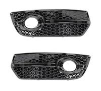 Framework Compatible With For Q5 2009 2010 2011 2012 Car Front Bumper Fog Light Lamp Cover Honeycomb Grille Grill Car Accessories