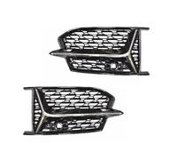 Framework Compatible With For S6 A6 C8 RS6 S Series 2018 2019 2020 2021 2022 2023 2024 Car Front Bumper Grille Cover Fog Light Bezel Grill