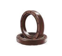 Framework Oil Seal TC Fluoro Rubber Gasket Rings Cover Double Lip With Spring For Bearing Shaft,ID*OD*THK 32/33/34/35/36MM(32x58x8(2pcs))