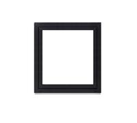 Framex Basement Window Plastic Window Interior White / Exterior Anthracite Width x Height 115 x 120 cm (1150 x 1200 mm) Double (32 mm) Rotating Tilting DIN Right