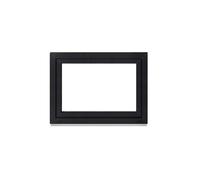 Framex Basement Window Plastic Window Interior White / Exterior Anthracite Width x Height 115 x 80 cm (1150 x 800 mm) 3 Compartments (32 mm) Rotating Tilting DIN Right
