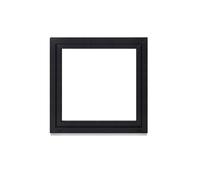 Framex Basement Window Plastic Window Interior White / Exterior Anthracite Width x Height 120 x 115 cm (1200 x 1150 mm) Double (32 mm) Rotating Tilting DIN Right