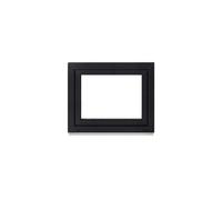 Framex Basement Window Plastic Window Interior White / Exterior Anthracite Width x Height 80 x 60 cm (800 x 600 mm) Double Compartment (32 mm) Rotating Tilting DIN Left