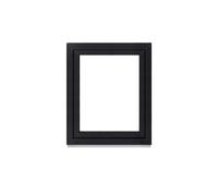 Framex Basement Window Plastic Window Interior White / Exterior Anthracite Width x Height 90 x 110 cm (900 x 1100 mm) Double (32 mm) Rotating Tilting DIN Right