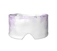 Framing Lilac Flowers Print Eye Shade Cover for Nap Travel Yoga,Eye Cover Blindfold Travel Office Nap Airplane