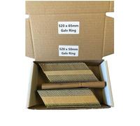 Framing Nails Compatible with DeWalt DCN692N-X Nail Gun 1040 x Mix Nails 50mm+65mm Galv Ring