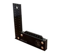 Framing Square - 30cm Metal Right Angle Ruler Precision L Square Durable Carpenter Measuring Tool Straight Edge Design | Multifunctional Tool For Occupation