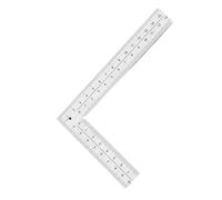 Framing Square 90 Degree Metal Square Stainless Steel L Shape Ruler for Woodworking Measurement Engineering Crafting Stainless Steel