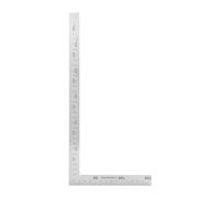 Framing Square Stainless Steel 90 Degree Right Angle Square Ruler Carpenter’s Square Metal Measurement Square Tool Outside Angles Fast and Easily (300mm*150mm)
