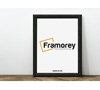 FRAMOREY Glitter Sparkle Stardust Picture Frame, 14x11 Inch Size Black Photo Frame, Wall Hanging Photo Print Frames, Home Décor Frames